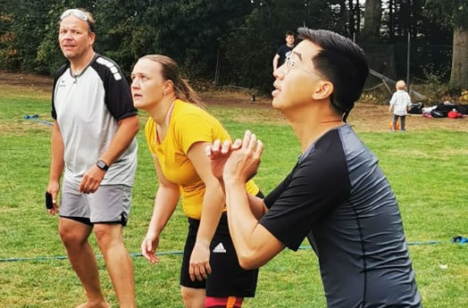 Toller 2. Platz im Rasen-Volleyballturnier