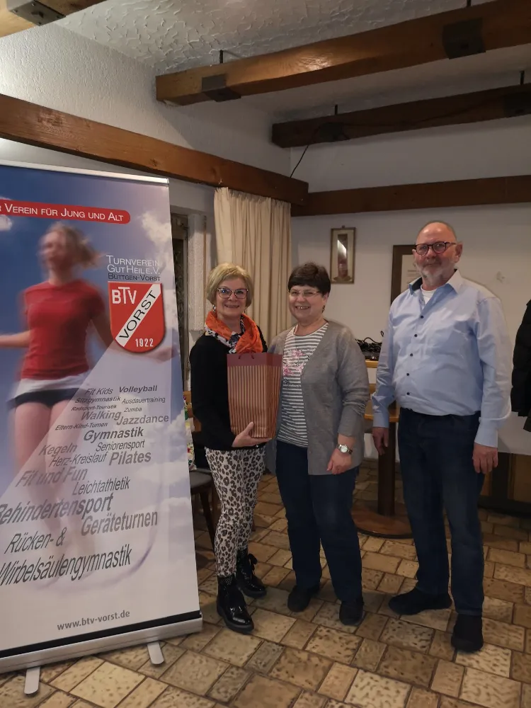 Annemarie Schmidtke | Ehrung 40 Jahre Vereinszugehörigkeit