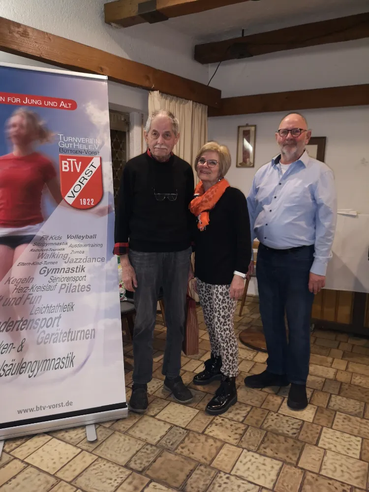 Erwin Popien | Ehrung 40 Jahre Vereinszugehörigkeit