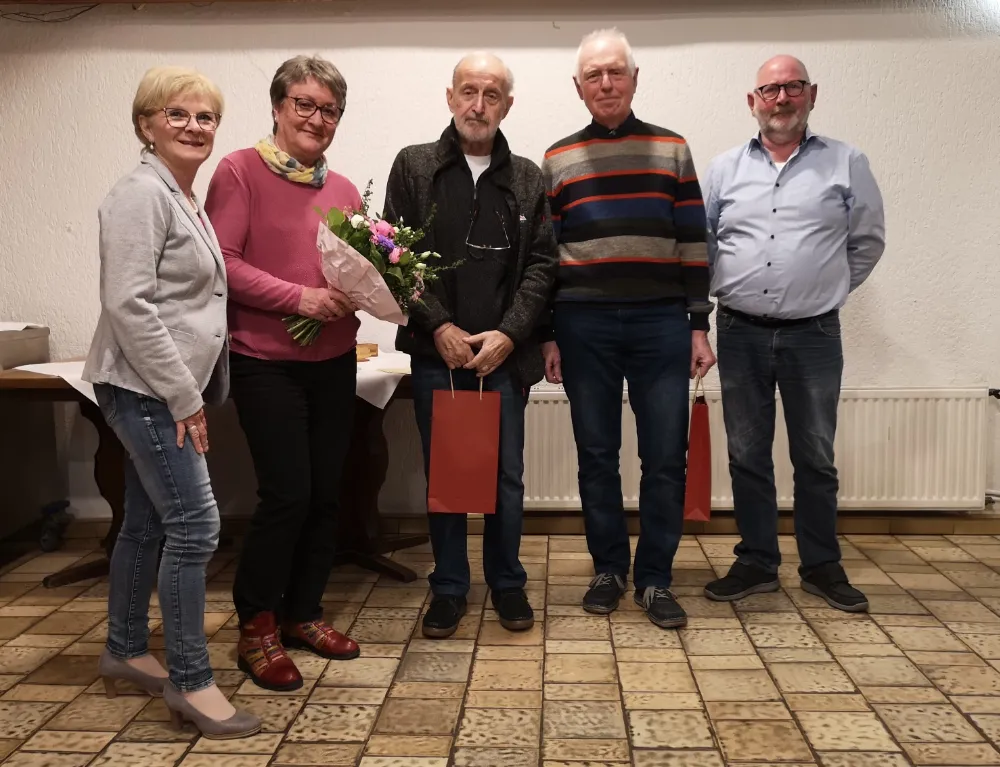 ehrung45jahre Ehrung: 45 Jahre Mitgliedschaft im BTV