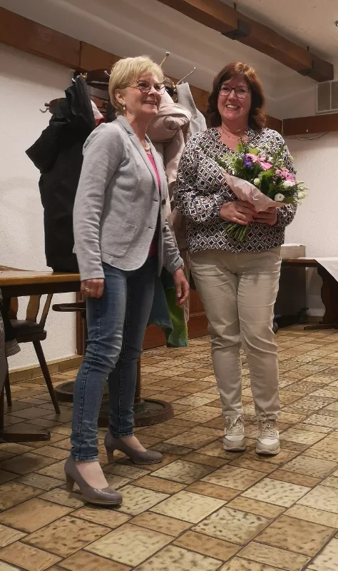 Gertrude Störing - 35 Jahre Mitglied im BTV