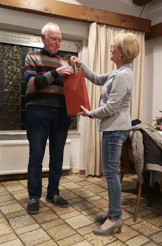 Uwe Intze - 45 Jahre Mitglied im BTV