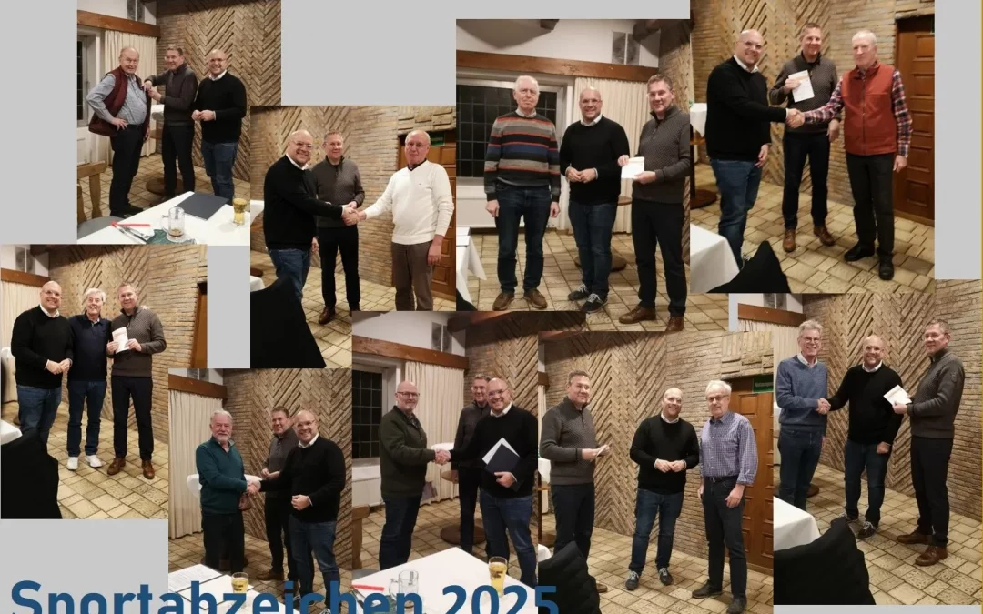 Sportabzeichenverleih beim BTV Vorst