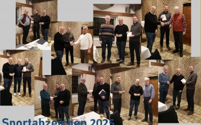 Sportabzeichenverleih beim BTV Vorst